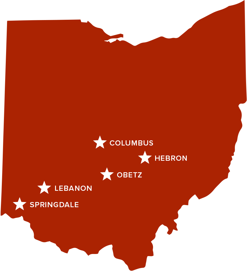 Vance Outdoors locations in Ohio
