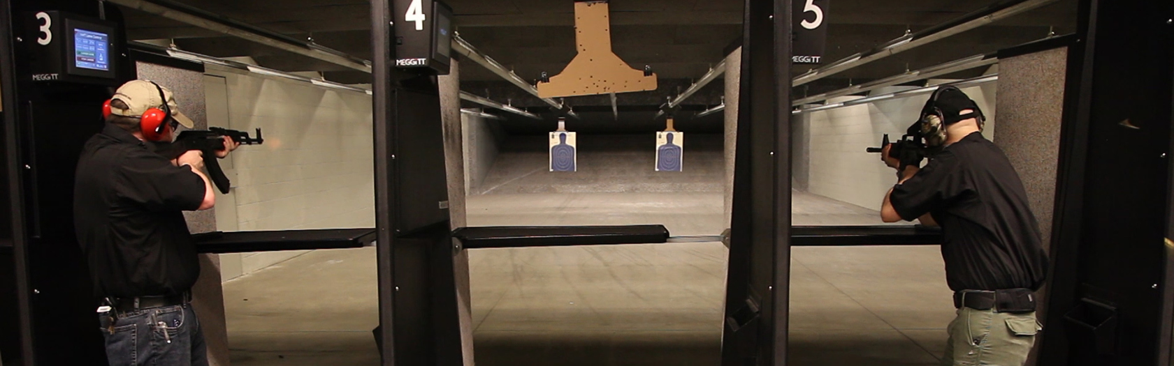 AK-47 vs AR-15 Firing at the Range